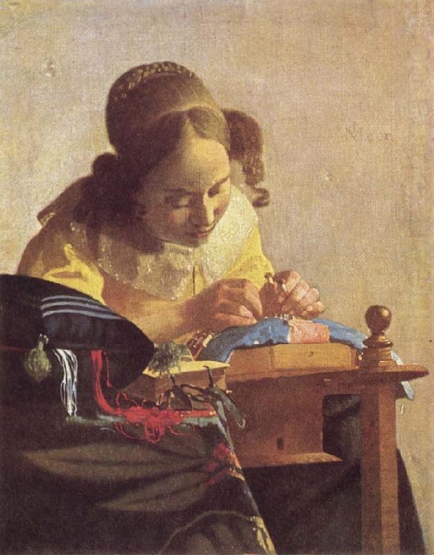 The Lacemaker, Jan Vermeer